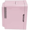 Mini lodówka su lusterkiem do makijażu LED ELLE Home ESDAF01PUEU 6L violetinė