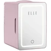 Mini lodówka su lusterkiem do makijażu LED ELLE Home ESDAF01PUEU 6L violetinė