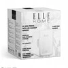 Mini fridge with LED make-up mirror ELLE 4L baltas