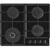 Namų ir virtuvės prietaisas - Gorenje GTW641EB Įmontuojama dujinė viryklė 4 zonos juoda