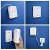 Namų Saugumo Prietaisas - Qoltec 52654 Dujų Ir Anglies Monoksido Detektorius, Wi-Fi, 85dB Signalas, Baltas