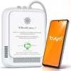 Namų Saugumo Prietaisas - Qoltec 52654 Dujų Ir Anglies Monoksido Detektorius, Wi-Fi, 85dB Signalas, Baltas