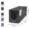 Nepertraukiamo Maitinimo Šaltinis (UPS) - Qoltec 53777 2000VA 1200W Atsarginis