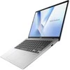 Nešiojamas kompiuteris ASUS Vivobook 14-M1407GA-LY012W Ryzen AI 7-445 14.0" WUXGA IPS lygio 60Hz 300nits AG 16GB DDR5 SSD512 Cam1080 42WHrs Win11 Vėsus Sidabrinis