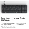 Stacionarus kompiuteris HP EliteBoard G1a AI - Ryzen 5 340, 16GB, 512GB SSD, WiFi & BT, FPR, US Backlit Spill Resistant keyboard, 675M pelė, 32Wh, Win 11 Pro, 3 Years