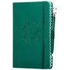 Insight Editions Knygutė - Slytherin Klasikinis Veganiškas Odinis Užrašų Bloknotas su 184 Puslapiais ir Rašikliu