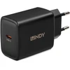 Nešiojamo kompiuterio įkroviklis - Lindy 65 W USB-C GaN įkroviklis