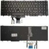 Nešiojamo Kompiuterio Klaviatūra DELL Latitude 5500 Su Apšvietimu Trackpoint JAV Išdėstymas Juoda -