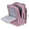 Nešiojamojo kompiuterio kuprinė - Natec Camel Lite 15.6" Su planšetės skyriumi Rožinė