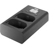 Newell DL-USB-C dviejų kanalų įkroviklis DMW-BLK22 akumuliatoriui