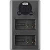 Newell DL-USB-C dviejų kanalų įkroviklis, skirtas DMW-BLC12