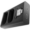 Newell DL-USB-C dviejų kanalų įkroviklis DMW-BLK22 akumuliatoriui