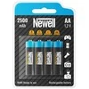 Newell įkraunamos baterijos NiMH AA 2500 x 4