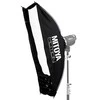 Apšvietimo įranga - MITOYA MOTION STRIP Softbox 30x120cm Bowens, 2 difuzoriai, tinklelis