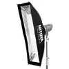 Apšvietimo įranga - MITOYA MOTION STRIP Softbox 30x120cm Bowens, 2 difuzoriai, tinklelis