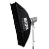 Apšvietimo įranga - MITOYA MOTION STRIP Softbox 30x120cm Bowens, 2 difuzoriai, tinklelis