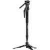 null Fotoaparato monopodas - COMAN M1 MINI V1 159 cm anglies pluošto monopodas