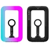 Multiblitz null LED šviestuvas - Ulanzi PL15RGB su magnetiniu telefono laikikliu, 2 500–9 000 K, HSI, 20 efektų, USB-C, 90 min. baterija