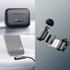 null Mikrofono sistema - ULANZI A30 Tiny Mic USB-C, 2 siųstuvai, 50m nuotolis