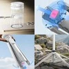 Stovas - ULANZI MA26 Kompaktiškas stovas išmaniesiems telefonams, 58-85mm laikiklis, juodas