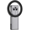 Stovas - ULANZI MA30 Kompaktiškas stovas iPhone, MagSafe, aliuminis, sidabrinis