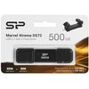 Silicon Power Portable Išorinis kietasis diskas SSD | DS72 | 500 GB | USB Type-A/USB Type-C 3.2 Gen 2 | Juodas