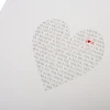 Albumas GOLDBUCH 08080 Love 30x31/60psl balti lapai, kampučiai/lipdukai, knyginio rišimo [V]