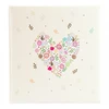 Albumas GOLDBUCH 08182 Flowers in the Heart 30x31/60psl, balti lapai | kampučiai/lipdukai | knyginio rišimo [V]