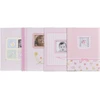 Nuotraukų rėmelis Nuotraukų albumas - Poldom Baby Mix Rožinis 10 x 15 cm, 200 Nuotraukų