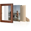 Nuotraukų rėmelis Paveikslų Rėmelis - Victoria Collection Cubo 15 × 15 Natūrali Ruda
