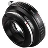 Objektyvas Adapteris - K&amp;F Concept Canon EF į Micro 4/3 objektyvo tvirtinimą aliuminio