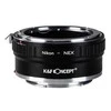 Objektyvas Adapteris - K&F Concept II Nikon F į Sony E-mount objektyvo adapteris