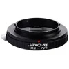 Objektyvas Adapteris - K&F Concept Leica M-Mount į Fuji X-Mount objektyvo adapteris, anoduotas aliuminis, juodas