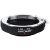 Objektyvas Adapteris - K&F Concept Leica M-Mount į Fuji X-Mount objektyvo adapteris, anoduotas aliuminis, juodas