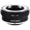 Objektyvas Adapteris - K&amp;F Concept M42 Bajonetas į Fuji FX Montavimą, Aliuminis