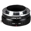 Objektyvas Adapteris - K&amp;F Concept MC/MD į Sony E-mount objektyvo adapteris