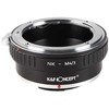 Objektyvas Adapteris - K&amp;F Concept Nikon F-mount į Micro 4/3 objektyvo adapteris, aliuminis