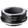 Objektyvas Adapteris - K&amp;F Concept Pentax K į Canon RF Montavimo Aliuminis