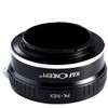 Objektyvas Adapteris - K&amp;F Concept Pentax K-mount į Sony E-mount Aliuminis