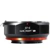 Objektyvas Adapteris - K&amp;F Concept PRO Canon EF į Sony E-mount Rankinis Fokusavimas