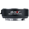 Adapteris - Viltrox EF L Automatinio Fokusavimo Objektyvo Montavimo Adapteris Canon EF/EF-S Objektyvams, Type C Atnaujinimo Prievadas, Juodas