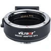 Adapteris - Viltrox EF L Automatinio Fokusavimo Objektyvo Montavimo Adapteris Canon EF/EF-S Objektyvams, Type C Atnaujinimo Prievadas, Juodas