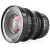 Objektyvas - Meike MK 16MM T2.2 Micro 4/3, rankinis fokusavimas, T2.2 diafragma, juodas