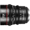 Objektyvas - Meike MK 75mm T2.1 S35 Canon EF Mount, 0.8 MOD, Juodas