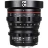 Objektyvas - Meike MK 85mm T2.2 Sony E Mount, rankinis fokusavimas, T2.2, juodas