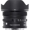 Objektyvas Sigma 17mm F4 DG DN | Contemporary | L-mount