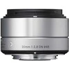 Objektyvas Sigma 30mm F2.8 DN | Art | Micro Four Thirds mount | Sidabrinis