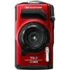 Olympus Olimpas | Skaitmeninis fotoaparatas | TG-7 | 12 MP | ISO jautrumas (maks.) 12800 | Ekrano įstrižainė 3,0" | Vaizdo įrašymas | Wi-Fi | TTL iESP automatinis fokusavimas su kontrasto aptikimu | 1/2,33" CMOS | Raudona