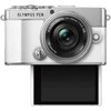 Olympus PEN E-P7 + ED 14-42mm EZ PANCAKE (Baltas)