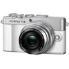 Olympus PEN E-P7 + ED 14-42mm EZ PANCAKE (Baltas)